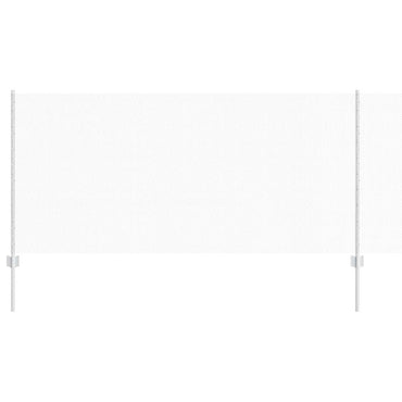 vidaXL Clôture avec poteaux argentée 1 x 10 m Acier