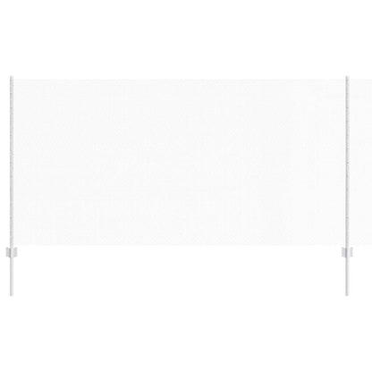 Zaun mit Pfosten Silber 1,2 x 10 m Stahl