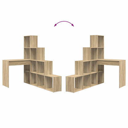 Eck-Schreibtisch Sonoma-Eiche 101,5 x 149,5 x 149,5 cm