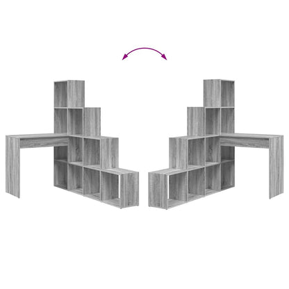 Eck-Schreibtisch Graues Sonoma 101,5 x 149,5 x 149,5 cm