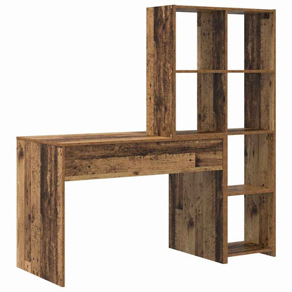 Schreibtisch Altholz 138,5 x 55 x 143 cm Holzwerkstoff