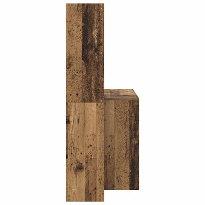 Schreibtisch Altholz 138,5 x 55 x 143 cm Holzwerkstoff