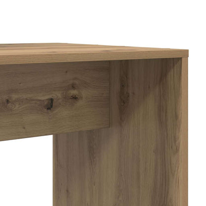 vidaXL Schreibtisch Artisan-Eiche 138,5 x 55 x 143 cm Holzwerkstoff