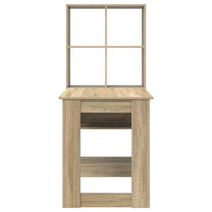 Schreibtisch Sonoma-Eiche 122 x 67 x 145 cm Holzwerkstoff