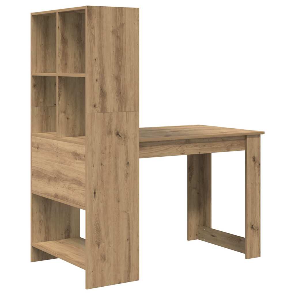 Schreibtisch Artisan-Eiche 122 x 67 x 145 cm Holzwerkstoff