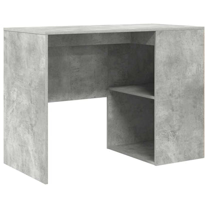 Eck-Schreibtisch mit Schubladen Beton Grau 102 x 88 x 75 cm