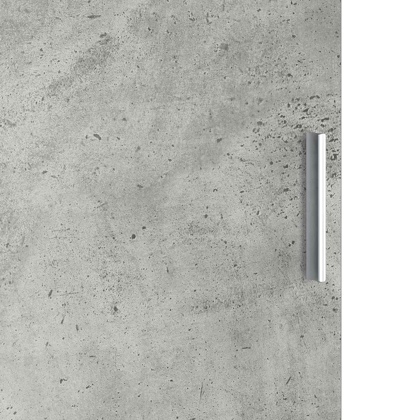 Schreibtisch 2 pcs Beton Grau