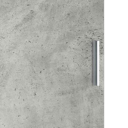 Schreibtisch 2 pcs Beton Grau