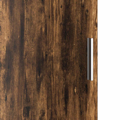 vidaXL Schreibtisch 2 pcs Geräucherte Eiche