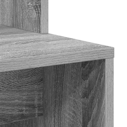 vidaXL Schreibtisch 2 pcs Graues Sonoma