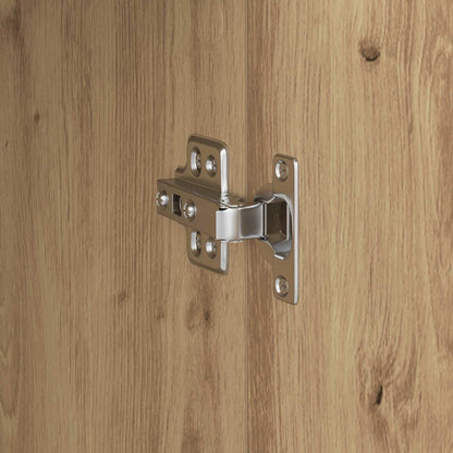 vidaXL Schreibtisch 2 pcs Artisan-Eiche