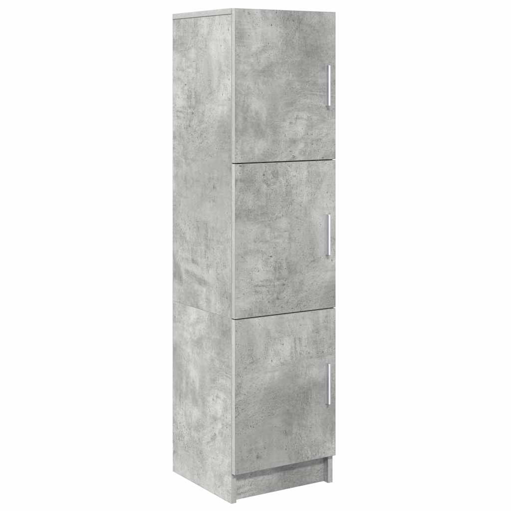 vidaXL Schreibtisch 2 pcs Beton Grau