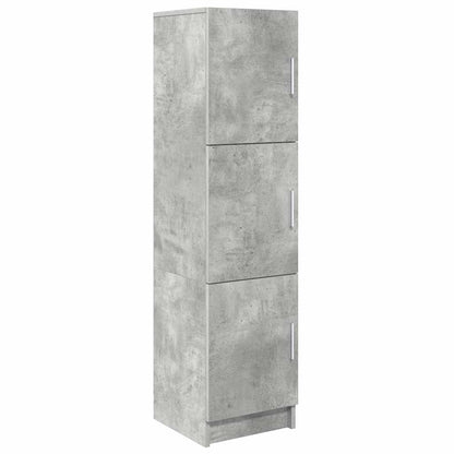 vidaXL Schreibtisch 2 pcs Beton Grau
