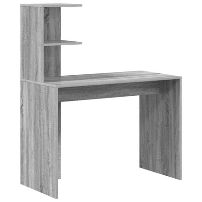 vidaXL Schreibtisch 2 pcs Graues Sonoma