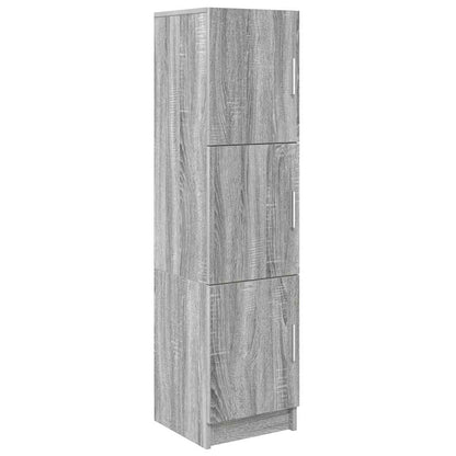 vidaXL Schreibtisch 2 pcs Graues Sonoma