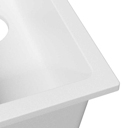 Küchenspüle Weiß 21 x 44 x 14 cm Granit