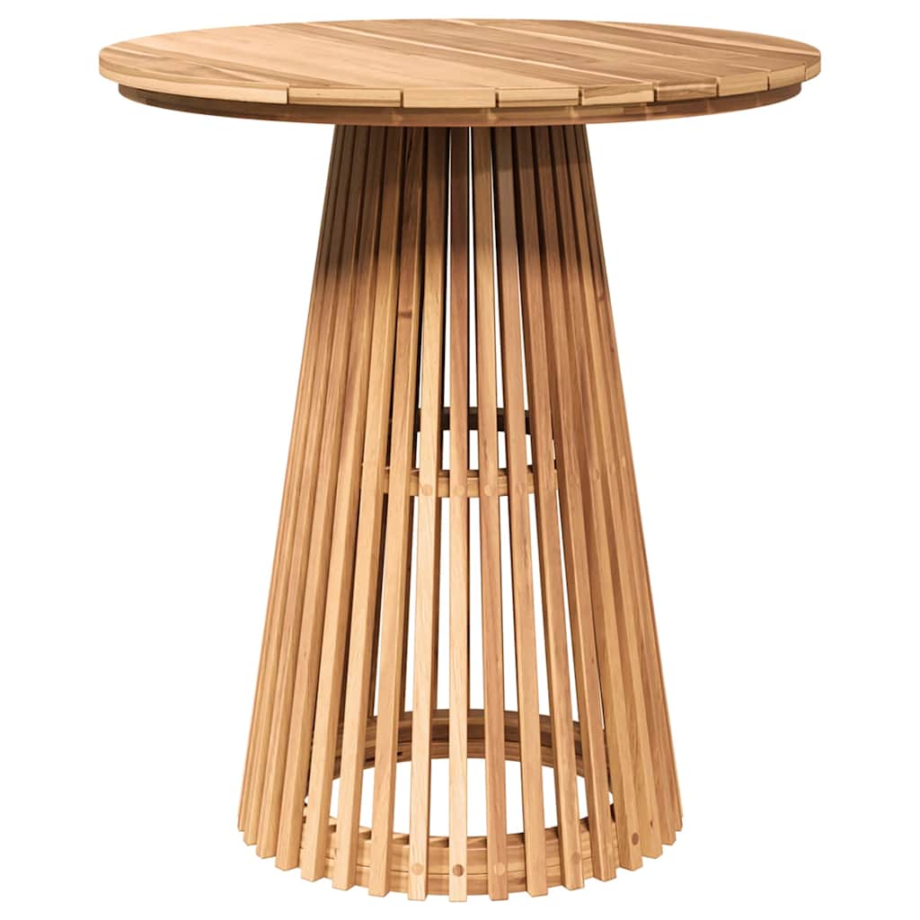 vidaXL Beistelltisch Braun 70 x 70 x 75 cm Massivholz Teak