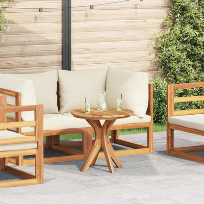 Beistelltisch Braun 55 x 55 x 51 cm Massivholz Teak