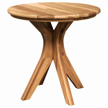 vidaXL Beistelltisch Braun 55 x 55 x 51 cm Massivholz Teak