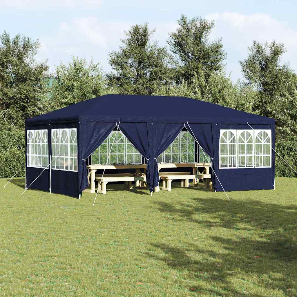 Party-Zelt Blau 600 x 400 x 266 cm Polyethylen