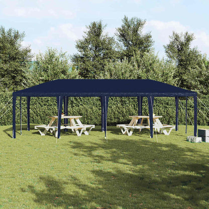 Party-Zelt Blau 800 x 400 x 266 cm Polyethylen und Stahl