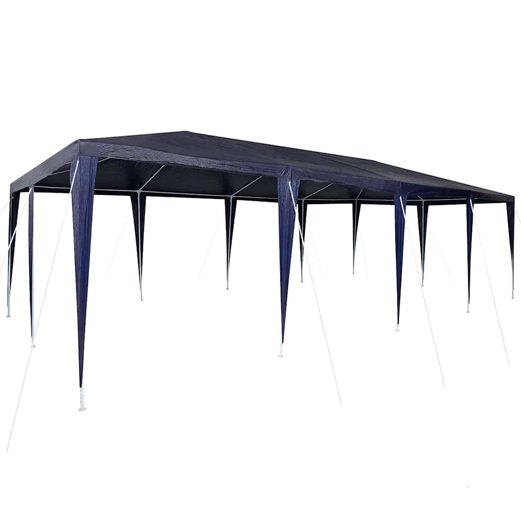 Party-Zelt Blau 800 x 400 x 266 cm Polyethylen und Stahl