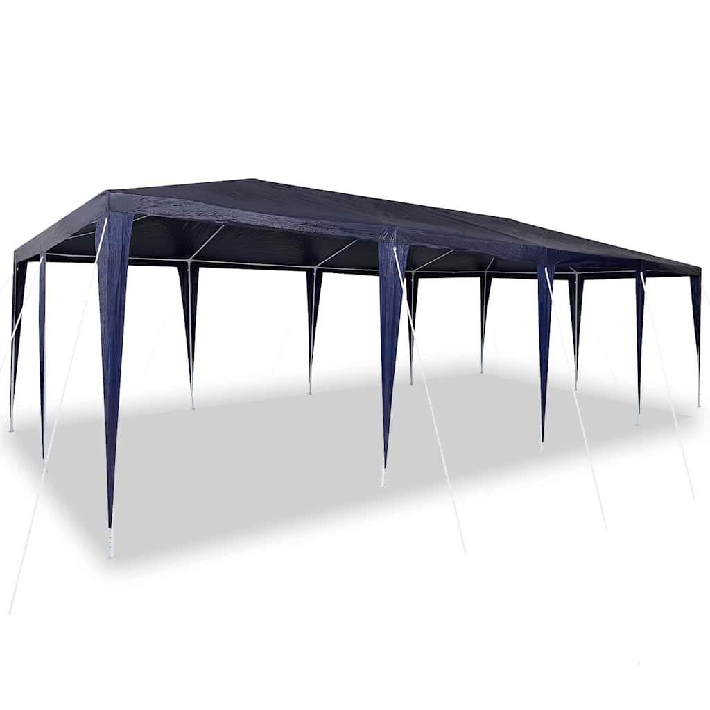 Party-Zelt Blau 800 x 400 x 266 cm Polyethylen und Stahl