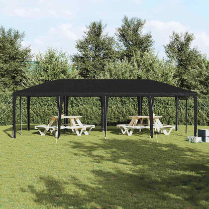 Party-Zelt Anthrazit 800 x 400 x 266 cm Polyethylen und Stahl