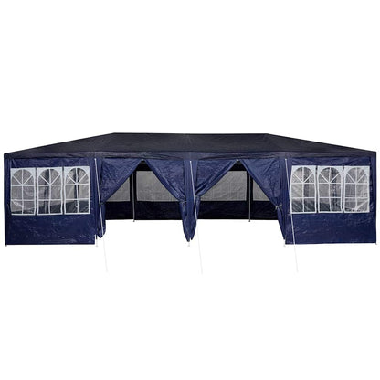 Party-Zelt Blau 800 x 400 x 266 cm Polyethylen