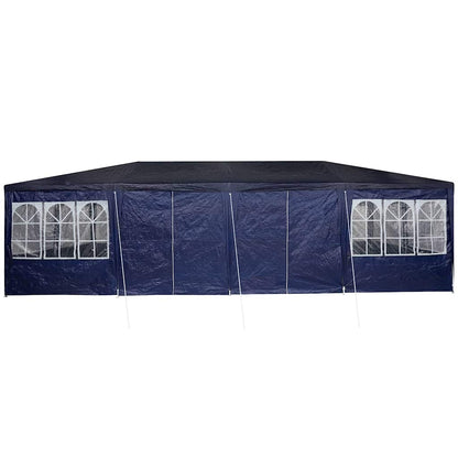 Party-Zelt Blau 800 x 400 x 266 cm Polyethylen