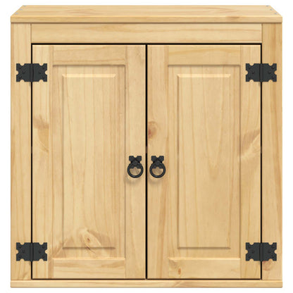 vidaXL Schrank SKI Honigbraun 60 x 32 x 40 cm Massives Kiefernholz