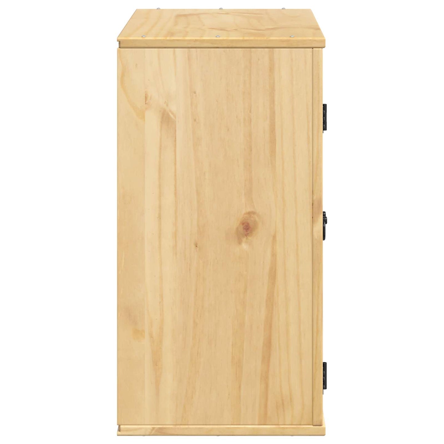 vidaXL Schrank SKI Honigbraun 60 x 32 x 40 cm Massives Kiefernholz