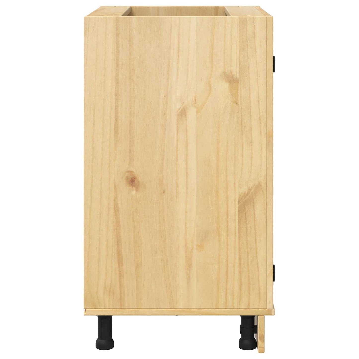 vidaXL Schrank SKI Honigbraun 60 x 46 x 81,5 cm Massives Kiefernholz