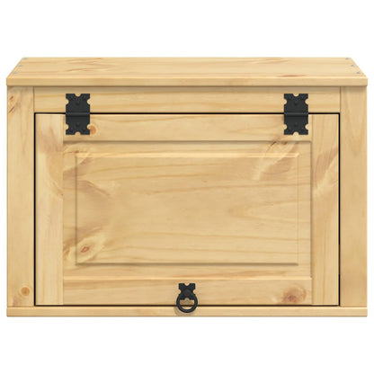 vidaXL Schrank SKI Honigbraun 60 x 32 x 40 cm Massives Kiefernholz