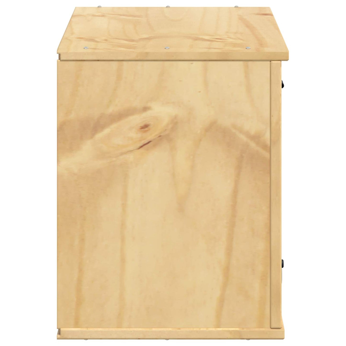 vidaXL Schrank SKI Honigbraun 60 x 32 x 40 cm Massives Kiefernholz