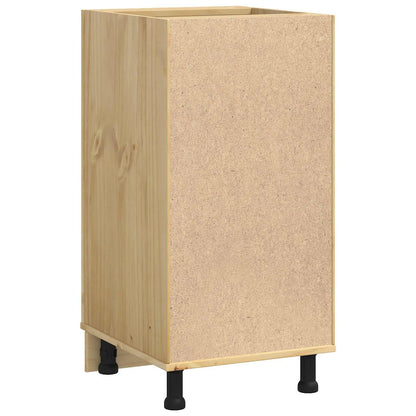 vidaXL Schrank SKI Honigbraun 40 x 46 x 81.5 cm Massives Kiefernholz