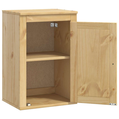 vidaXL Schrank SKI Honigbraun 60 x 32 x 40 cm Massives Kiefernholz