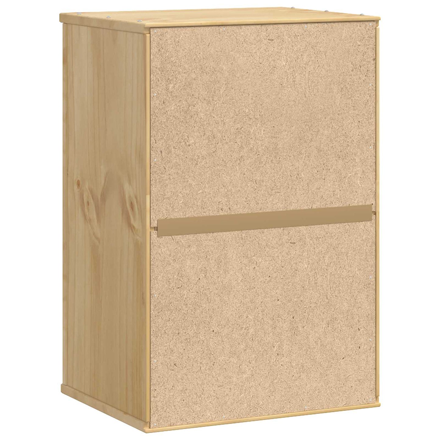 vidaXL Schrank SKI Honigbraun 60 x 32 x 40 cm Massives Kiefernholz