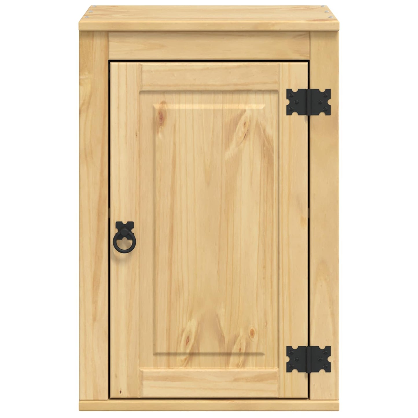 vidaXL Schrank SKI Honigbraun 60 x 32 x 40 cm Massives Kiefernholz