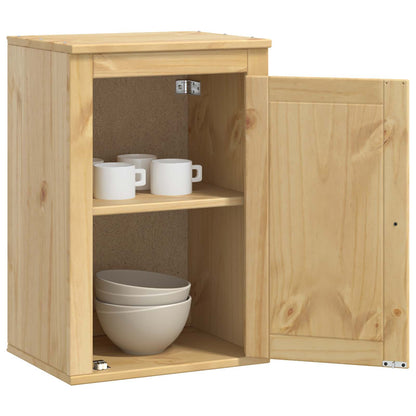 vidaXL Schrank SKI Honigbraun 60 x 32 x 40 cm Massives Kiefernholz