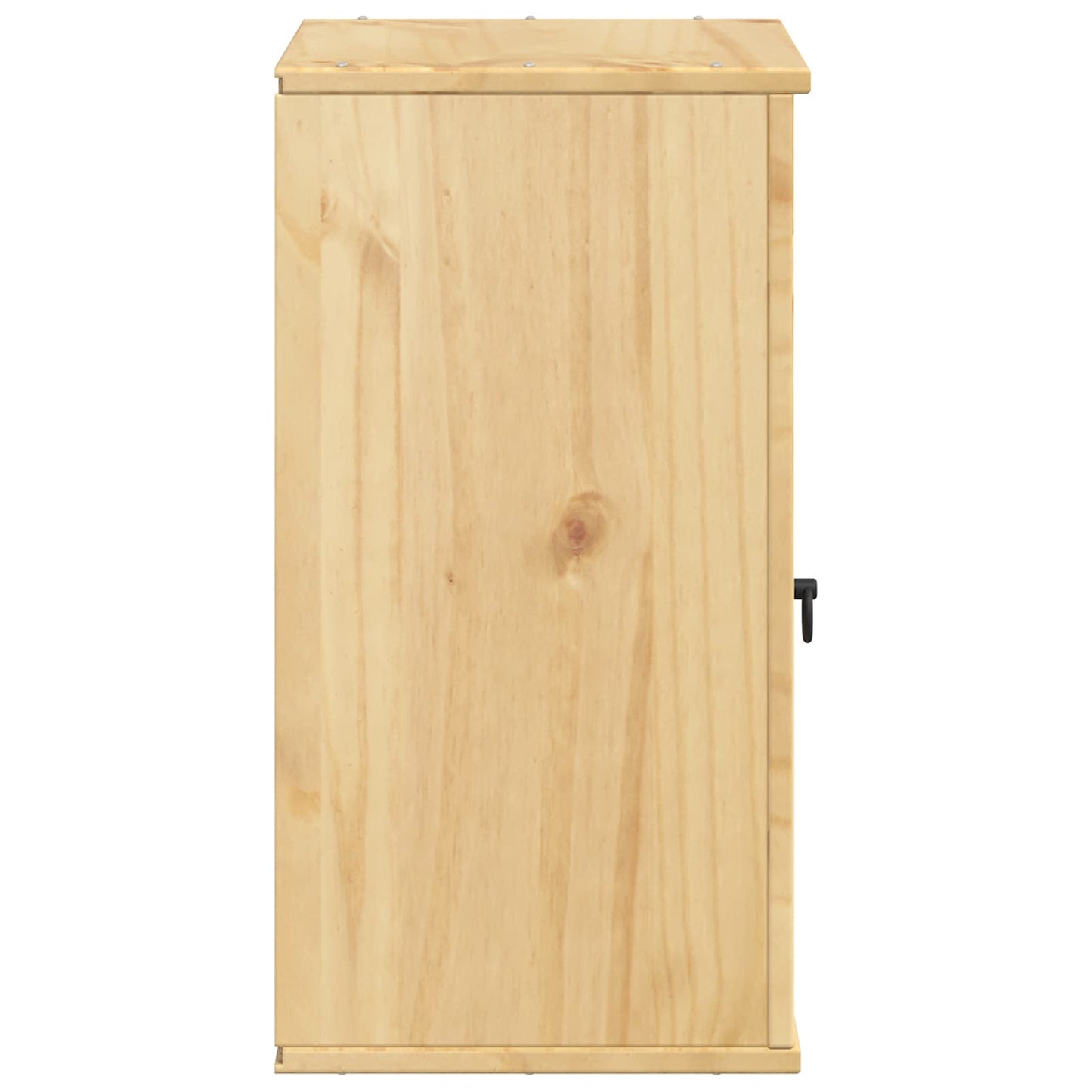 vidaXL Schrank SKI Honigbraun 60 x 32 x 40 cm Massives Kiefernholz