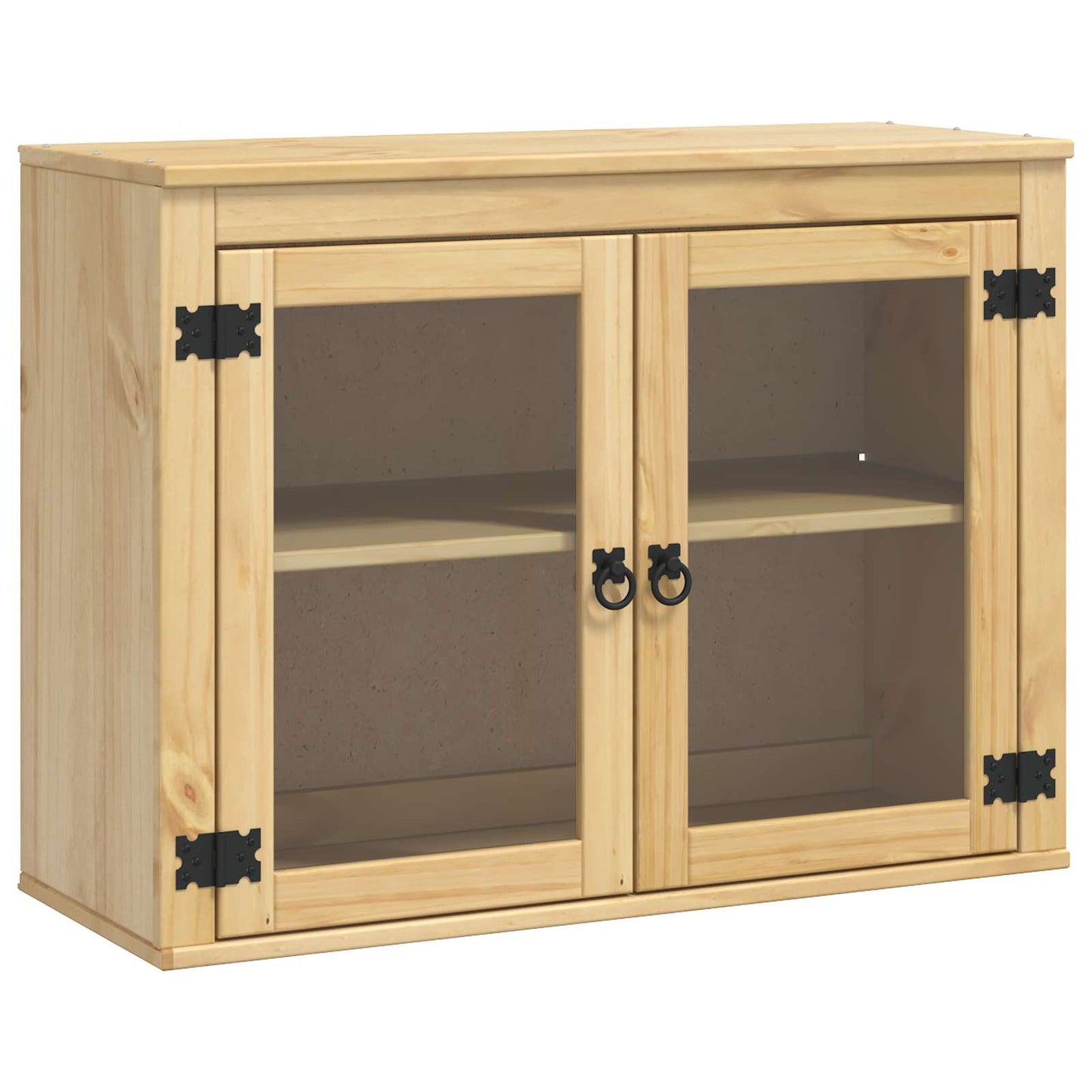 vidaXL Schrank SKI Honigbraun 60 x 32 x 40 cm Massives Kiefernholz