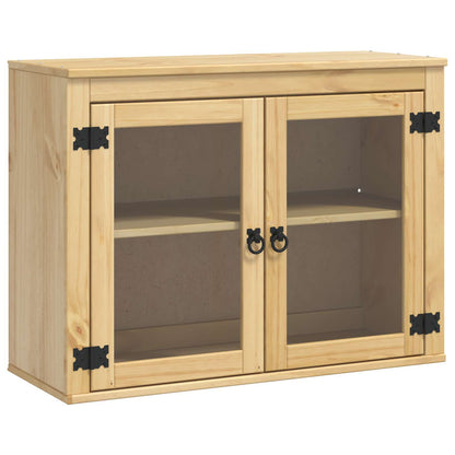 vidaXL Schrank SKI Honigbraun 60 x 32 x 40 cm Massives Kiefernholz