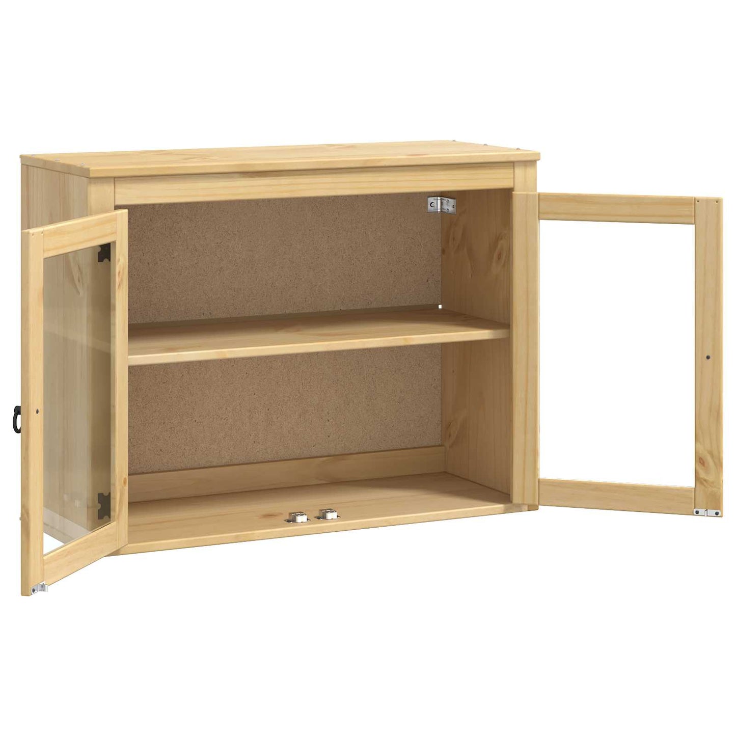vidaXL Schrank SKI Honigbraun 60 x 32 x 40 cm Massives Kiefernholz