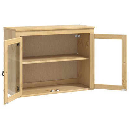vidaXL Schrank SKI Honigbraun 60 x 32 x 40 cm Massives Kiefernholz