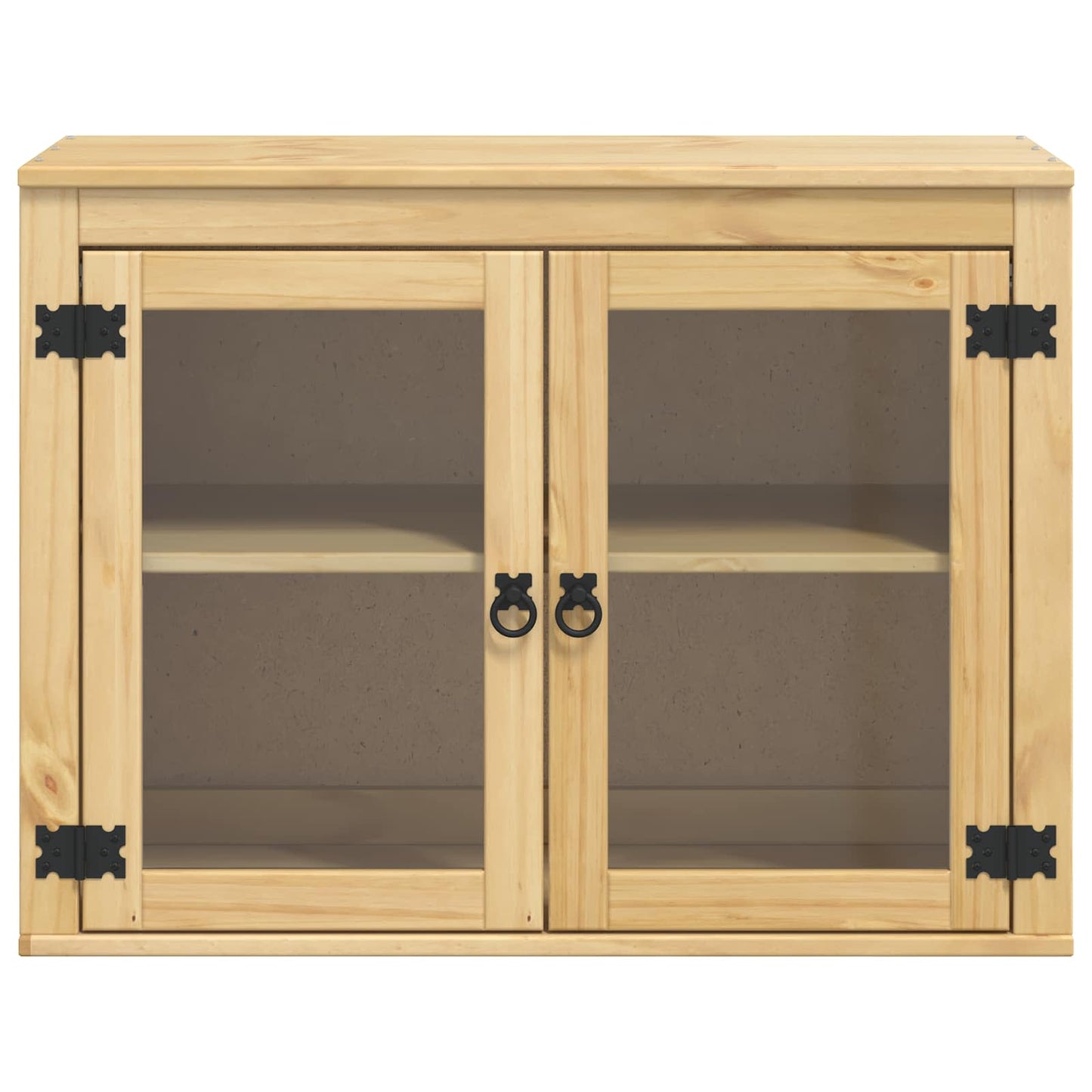 vidaXL Schrank SKI Honigbraun 60 x 32 x 40 cm Massives Kiefernholz