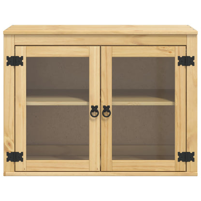 vidaXL Schrank SKI Honigbraun 60 x 32 x 40 cm Massives Kiefernholz