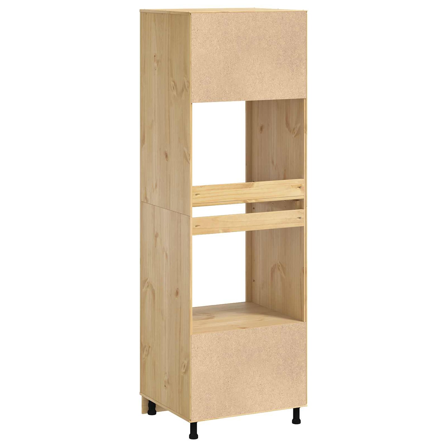 vidaXL Schrank SKI Honigbraun 66 x 58 x 207 cm Massives Kiefernholz