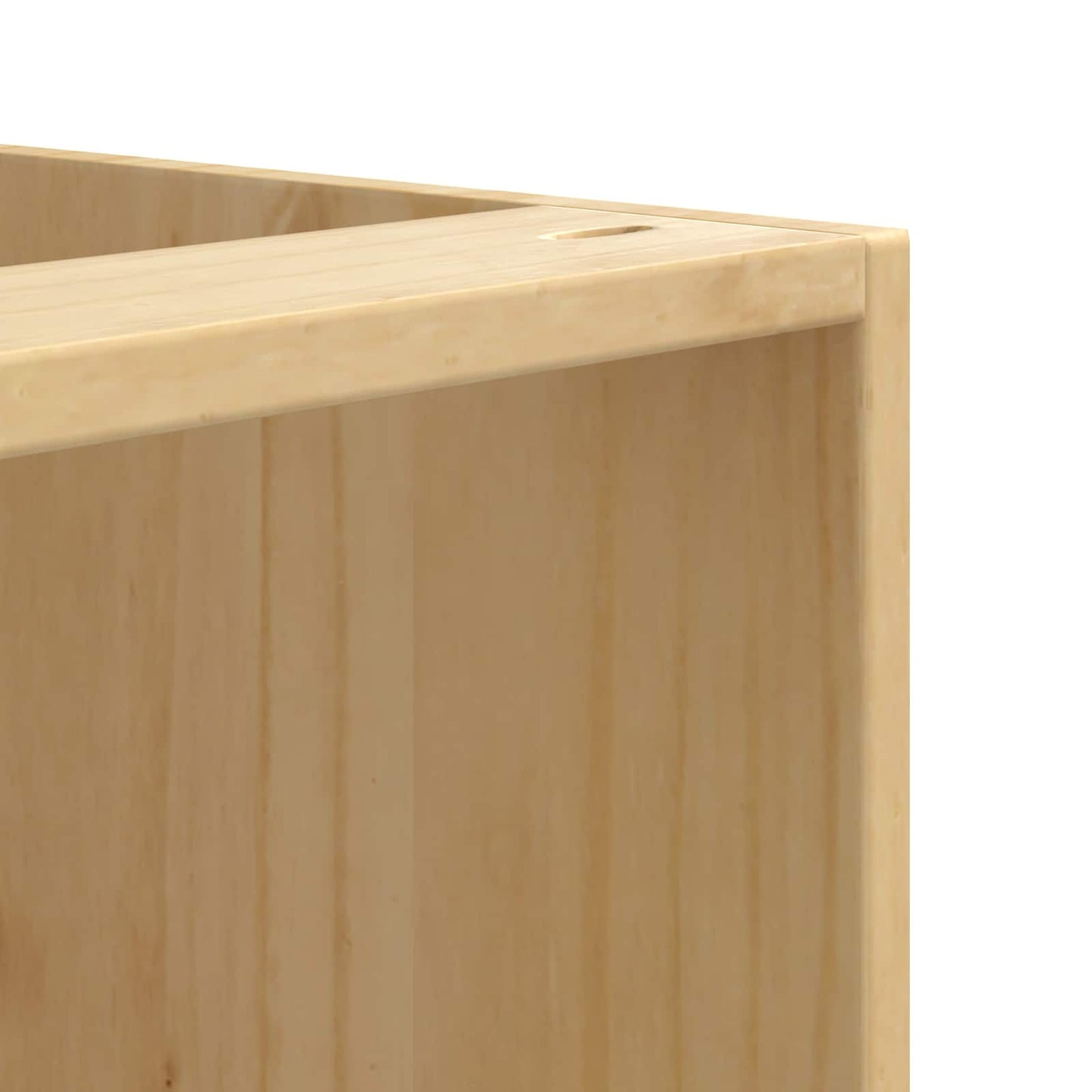 vidaXL Schrank SKI Honigbraun 60 x 46 x 81 cm Massives Kiefernholz