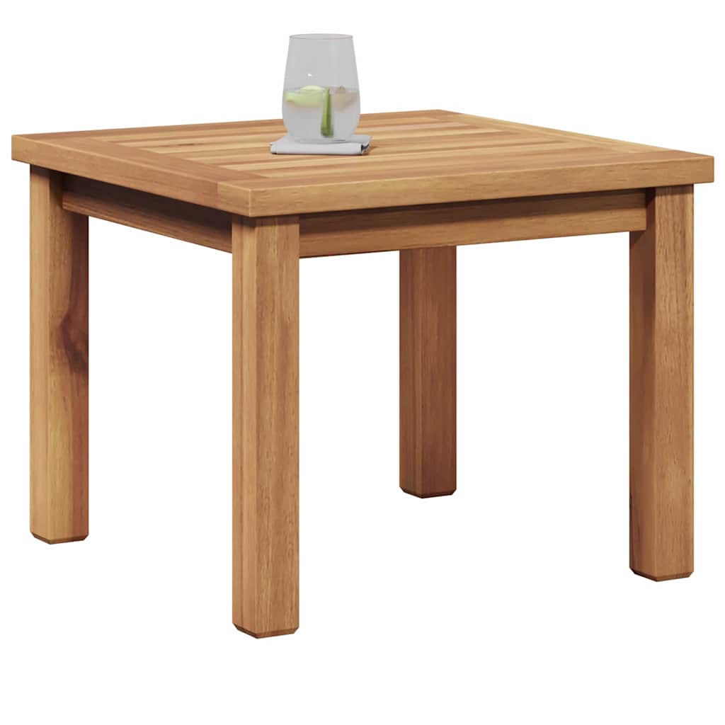 Couchtisch Braun 45 x 45 x 36 cm Massivholz Teak